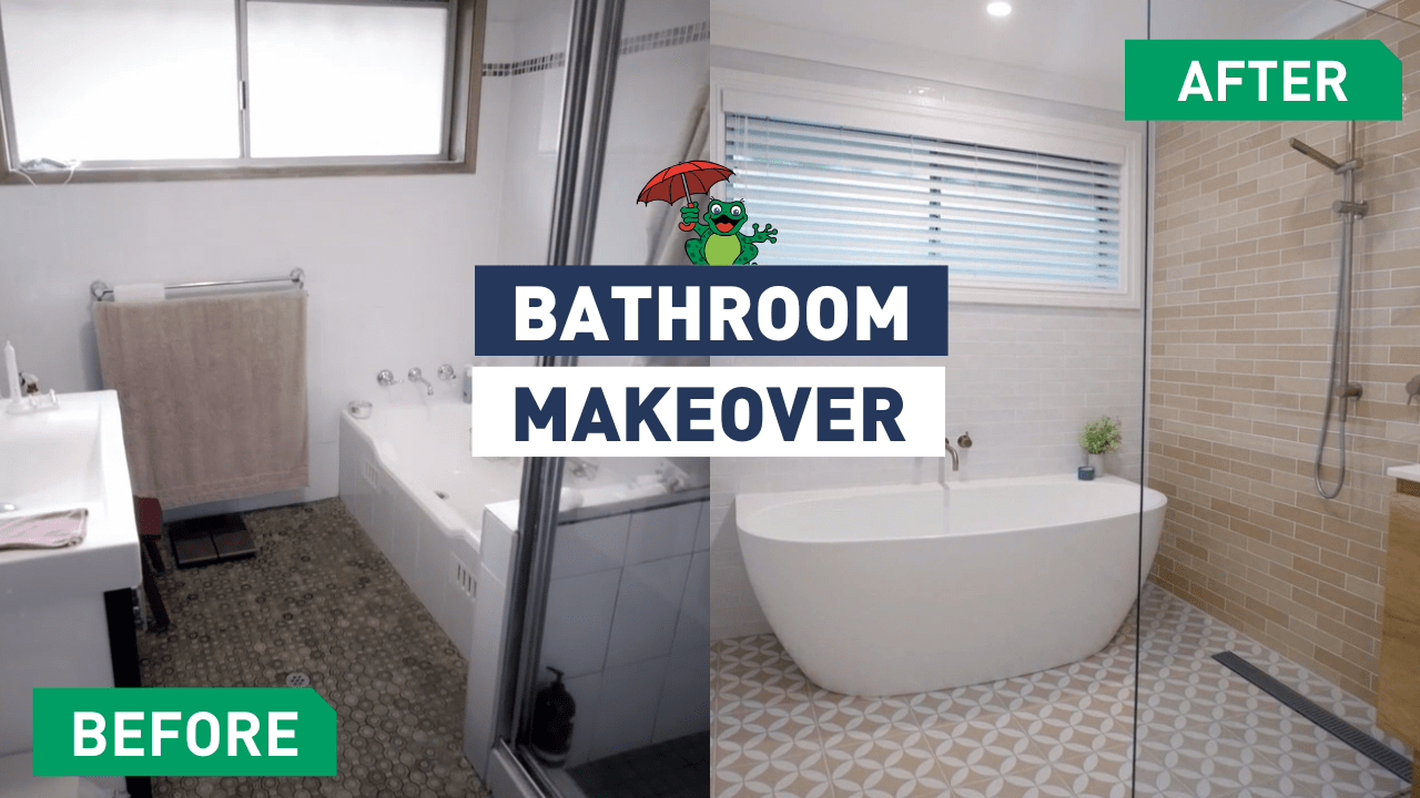 Megasealed - Before & After Bathroom Makeover